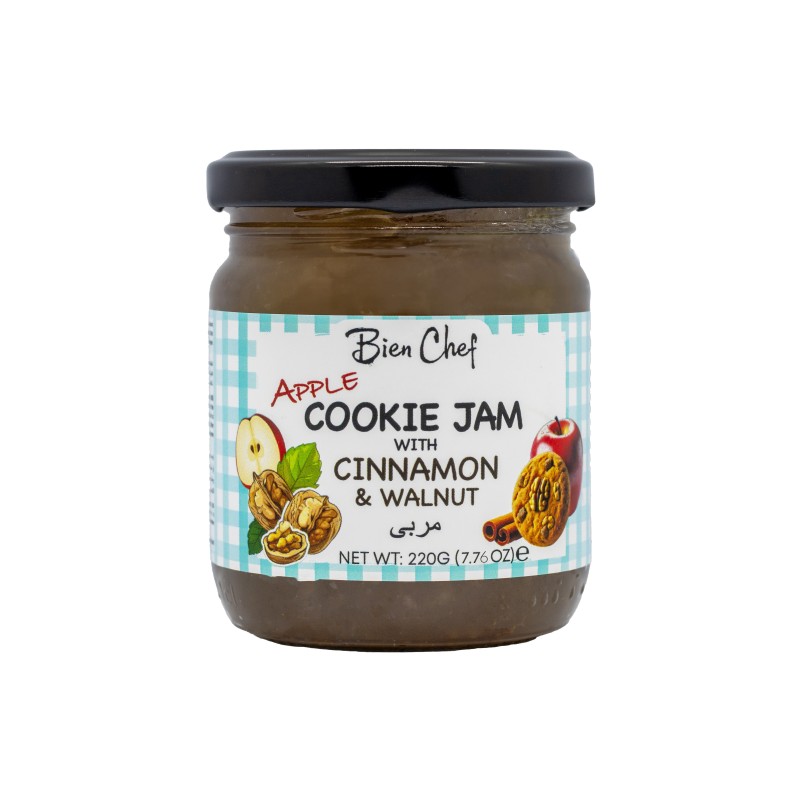 BIEN CHEF APPLE COOKIE JAM WITH CINNAMON & WALNUT BIEN CHEF APPLE COOKIE JAM WITH CINNAMON & WALNUT