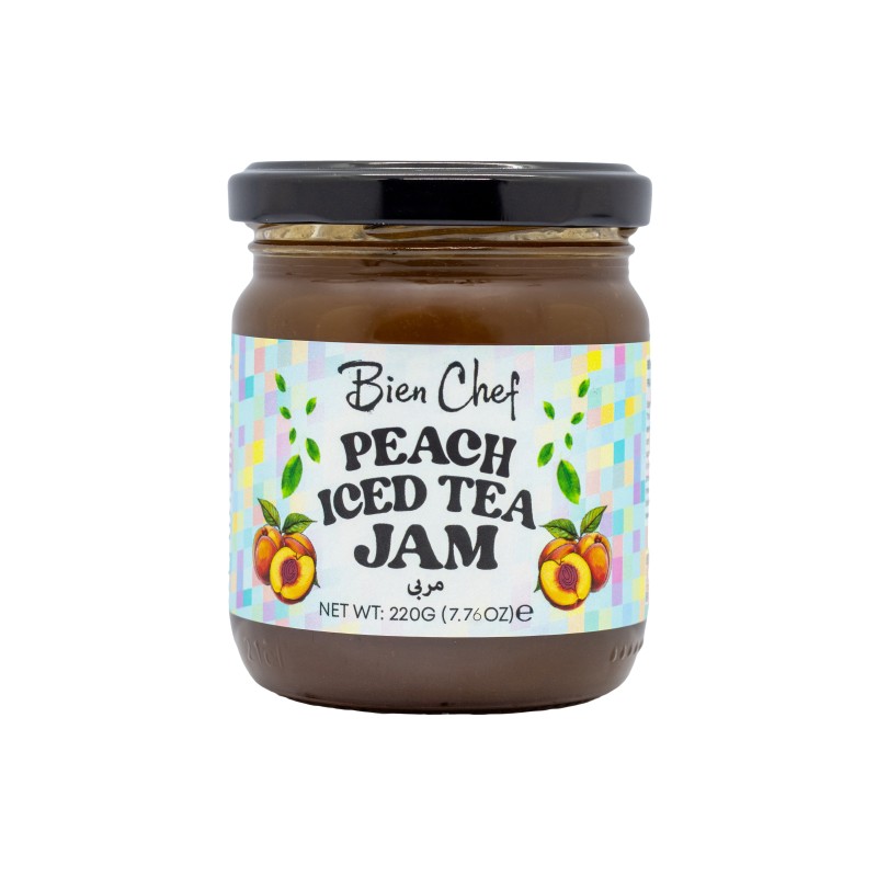 BIEN CHEF PEACH ICED TEA JAM 12/220G BIEN CHEF PEACH ICED TEA JAM 12/220G