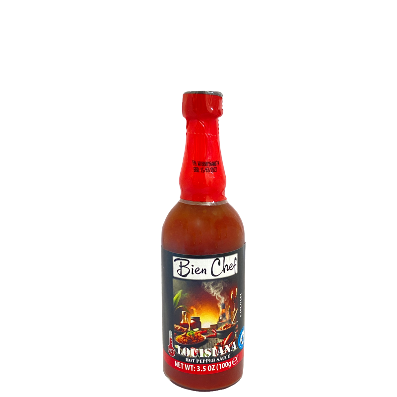 BIEN CHEF - LOUSIANA HOT PEPPER SEASONING SAUCE 12/100g