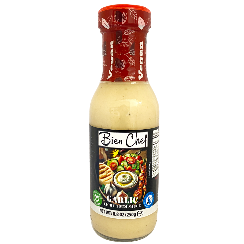 BIEN CHEF - GARLIC LIGHT TOUM SAUCE 6 250g