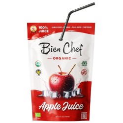 BIEN CHEF ORGANIC APPLE JUICE 12/178ML