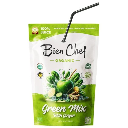 BIEN CHEF ORGANIC GREEN MIX JUICE 12/178ML