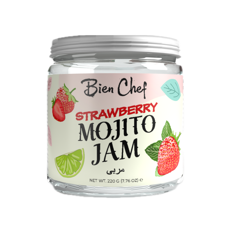 BIEN CHEF STRAWBERRY MOJITO JAM 12/220G