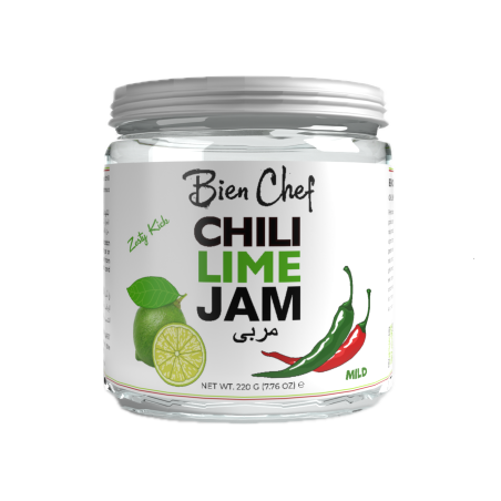 BIEN CHEF CHILI LIME JAM MILD 12/220G