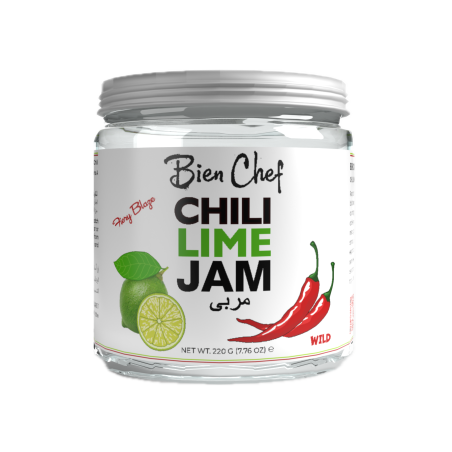 BIEN CHEF CHILI LIME JAM WILD 12/220G