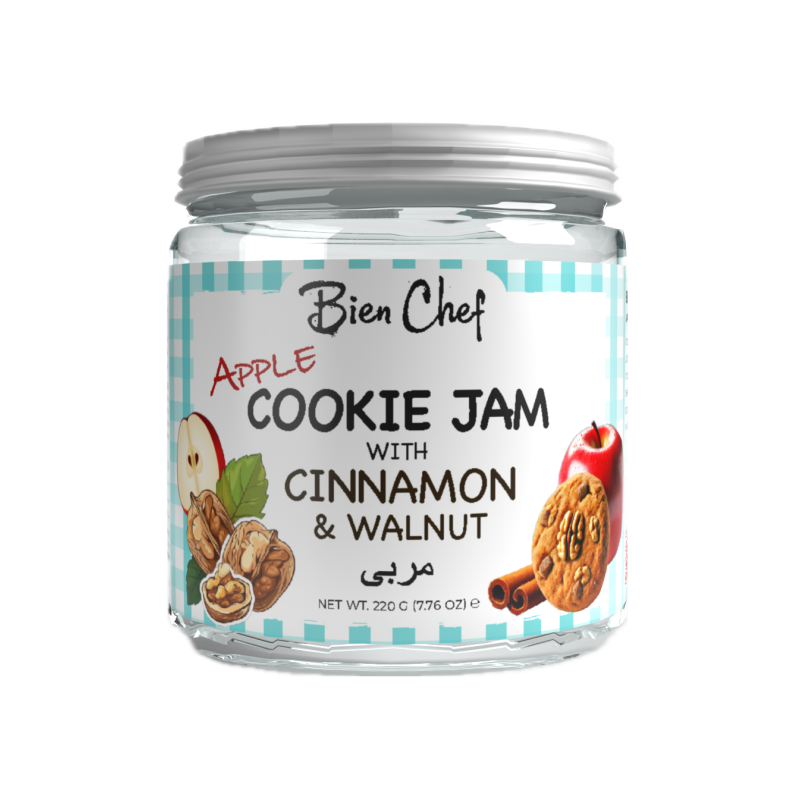 BIEN CHEF APPLE COOKIE JAM 12/220G