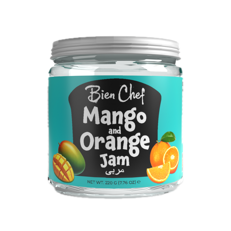 BIEN CHEF MANGO ORANGE JAM 12/220G