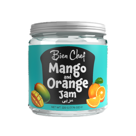 BIEN CHEF MANGO ORANGE JAM 12/220G